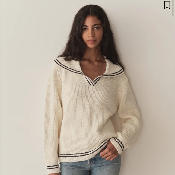 Doen Sweaters - Doen Voyage sailor Sweater, size S